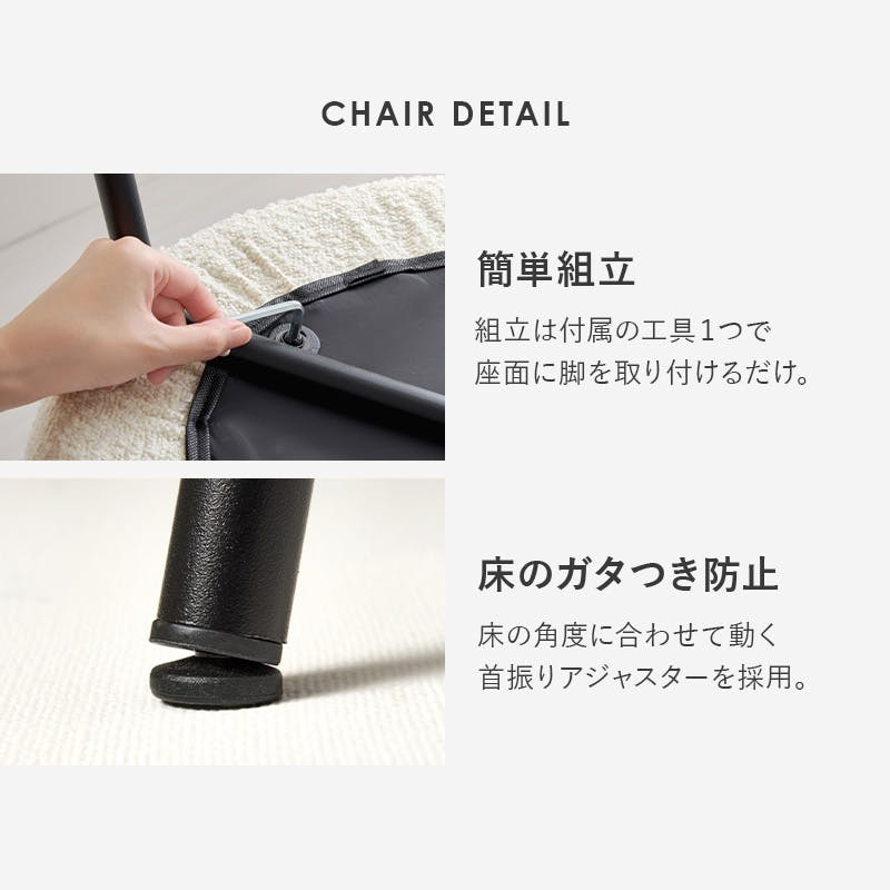 テーブル＆チェア3点セット LT-4931WH-49GY-3S グレー インテリア 家具