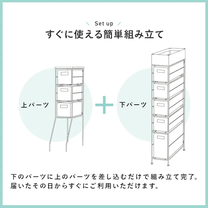 ランドリーチェスト RAN-2459GY グレー インテリア 家具 収納 収納家具 ランドリー サニタリーチェスト 3000004277【別送品】