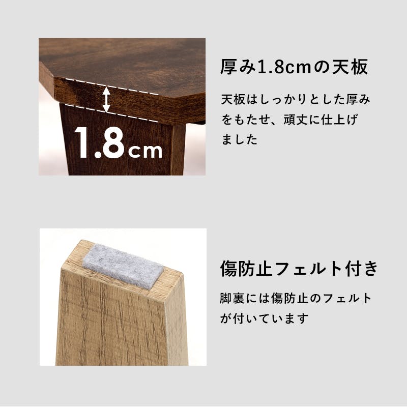 折れ脚テーブル MT-6860MWH マーブルホワイト インテリア 家具 収納