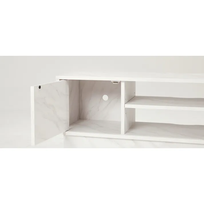 テレビ台 ホワイト テレビスタンド ローボード テレビラック HAGIHARA 4934257349376【別送品】