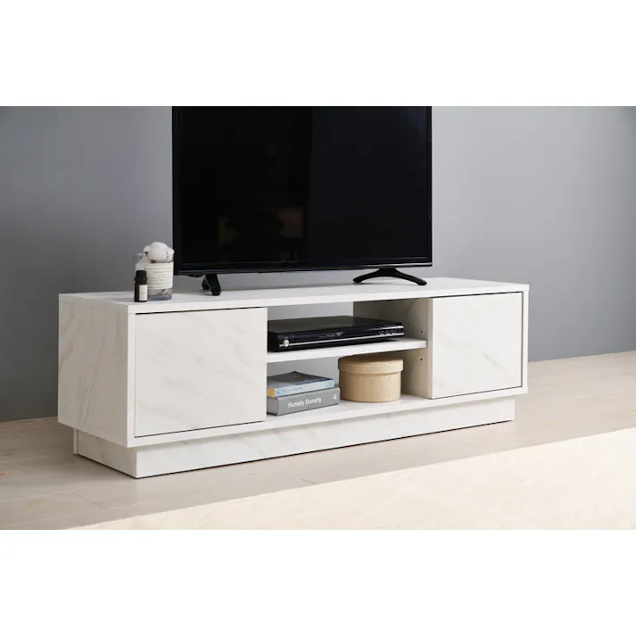 テレビ台 ホワイト テレビスタンド ローボード テレビラック HAGIHARA 4934257349376【別送品】