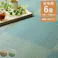 い草花ござ ラグ カーペット ルネ 団地間6畳 BR 255X340【別送品】