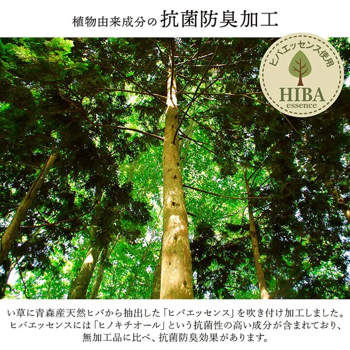 国産い草花ござ ラグ カーペット 大自然 江戸間4.5畳 ソウケ 261X261【別送品】