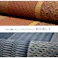 国産い草花ござ 裏張り ラグ カーペット DXランクス 江戸間4.5畳 WI 261X261 モダン リビング 夏用涼しい【別送品】