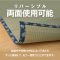 IKEHIKO 国産い草上敷 カーペット ほほえみ 江戸間2畳  176X176 4956642821465【別送品】