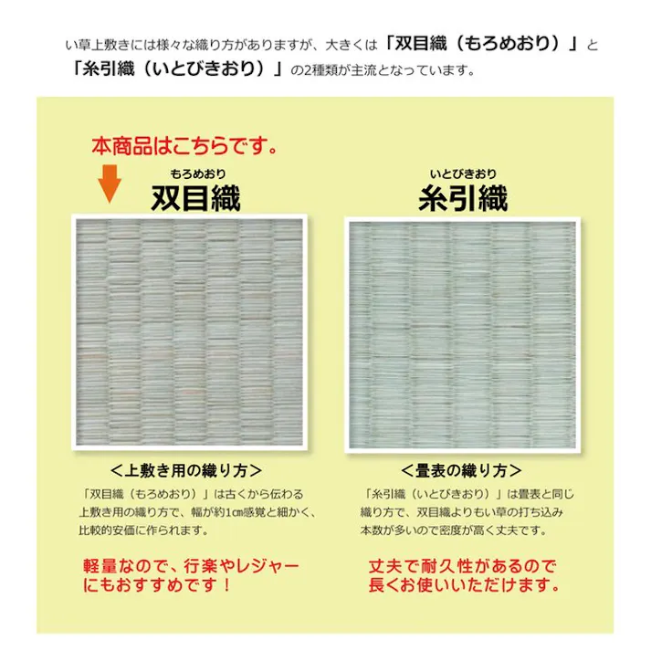 国産い草上敷 カーペット 草津 江戸間3畳 176X261 汚れ防止 ペット リバーシブル【別送品】