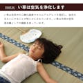 IKEHIKO 国産い草上敷 カーペット 撥水ほほえみ 江戸間1畳  88X176 4550317060380【別送品】