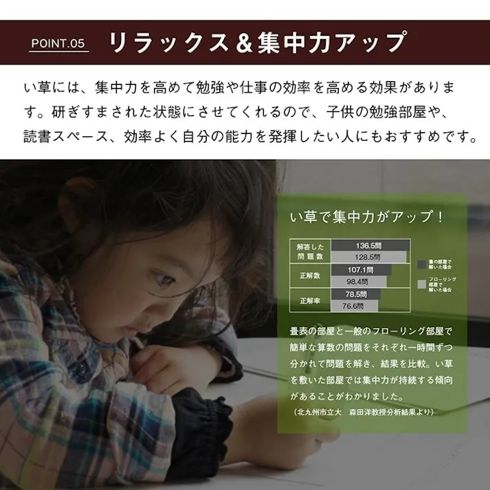 国産い草上敷 カーペット 撥水ほほえみ 三六2畳 182X182 滑り止め付き 大判 ペット対応【別送品】