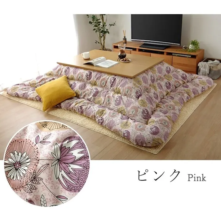 ポーン こたつ布団 正方形 国産 北欧調 アニマル 掛け単品 グレー 約205×205cm 節電アイテム 省エネ対策 暖房節約 4550317030970【別送品】