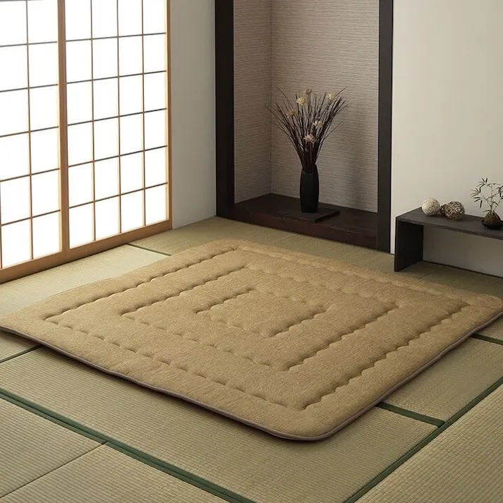 撥水モデルノ こたつ布団 長方形 撥水ラグ ふっくらタイプ グリーン 約190×240cm 防音対策 4550317031106【別送品】