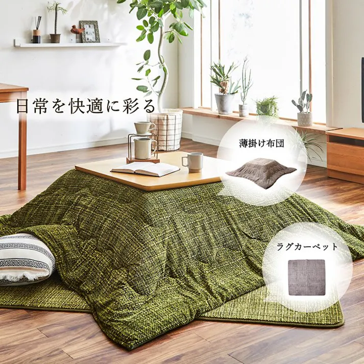 ノート ラグ カーペット マット 珊瑚マイヤ 洗える 滑りにくい グリーン 約200×300cm 防音対策【別送品】