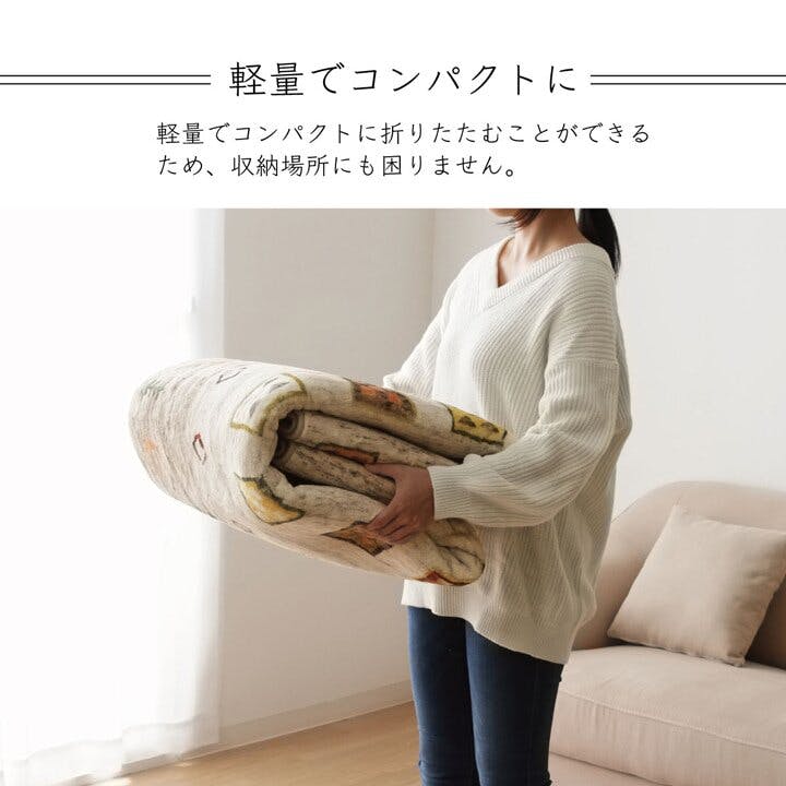 ラーズ ラグ 正方形 オールシーズン 洗える 軽い コンパクト ギャベ柄