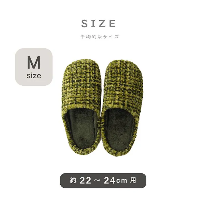 ノート ルームシューズ スリッパ レディース ネイビー Mサイズ 約22~24cm 室内 あったか 秋冬 冷え性 かわいい トレンド スタイリッシュ ギフト プレゼント【別送品】