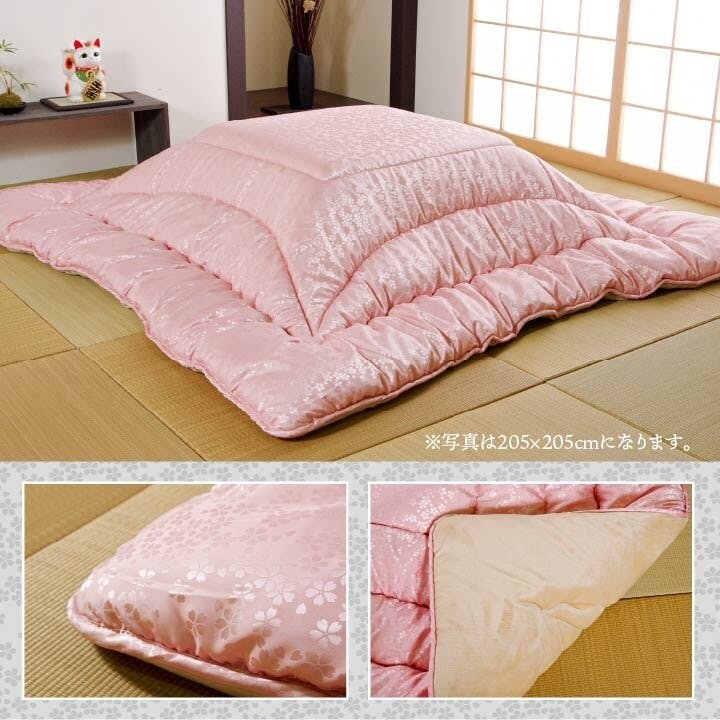 沙羅 こたつ布団 洗える 長方形 国産 掛け単品 高級感 ジャガード