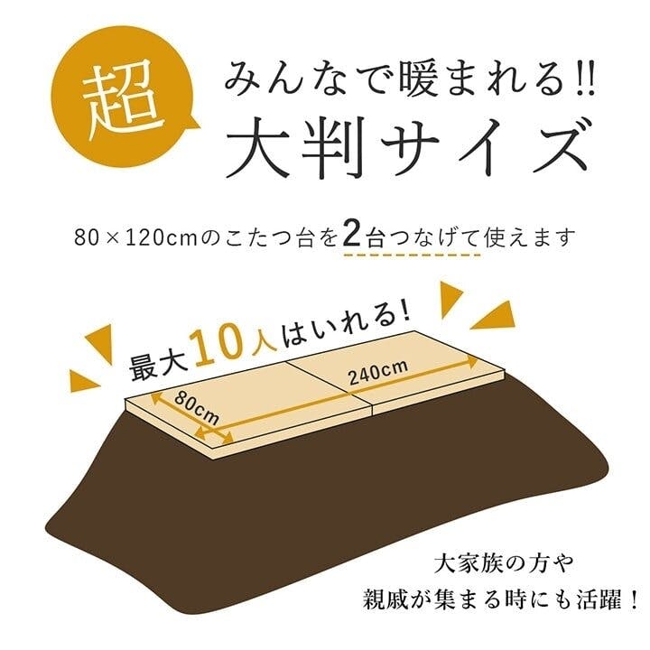 アリス こたつ布団 長方形大 国産 花柄 掛け単品 ピンク 約205×385cm