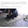 フレア マットレス 三つ折り 日本 国産 畳 カビ防止 置き畳 軽量 梅雨 湿気 対策 新生活 こたつ敷 フロアマット ベージュ 約80×210cm【別送品】