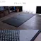フレア マットレス 三つ折り 日本 国産 畳 カビ防止 置き畳 軽量 梅雨 湿気 対策 新生活 こたつ敷 フロアマット グリーン 約120×210cm【別送品】