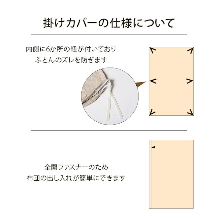 マインカバー 綿100% 洗える 天竺ニット セ トレンド スタイリッシュ 布団カバー 掛カバー 掛け布団カバー シンプル 年間 新生活 天然素材 150×210cm シングル ネイビー【別送品】