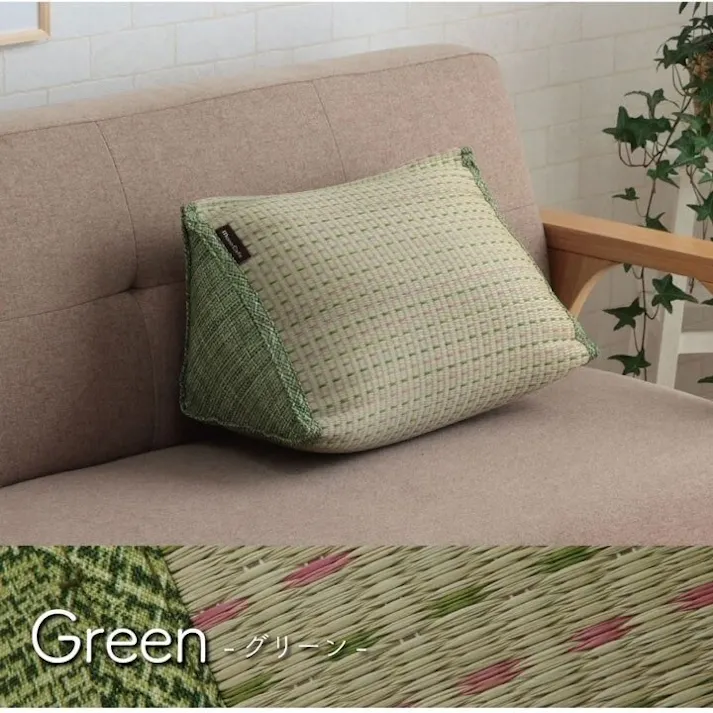 クリア クッション くつろぎ い草 抗菌防臭 シンプル 小林製薬コバガード使用 約40×30×20cm ブラウン リビングインテリア 快適アイテム おしゃれ雑貨【別送品】