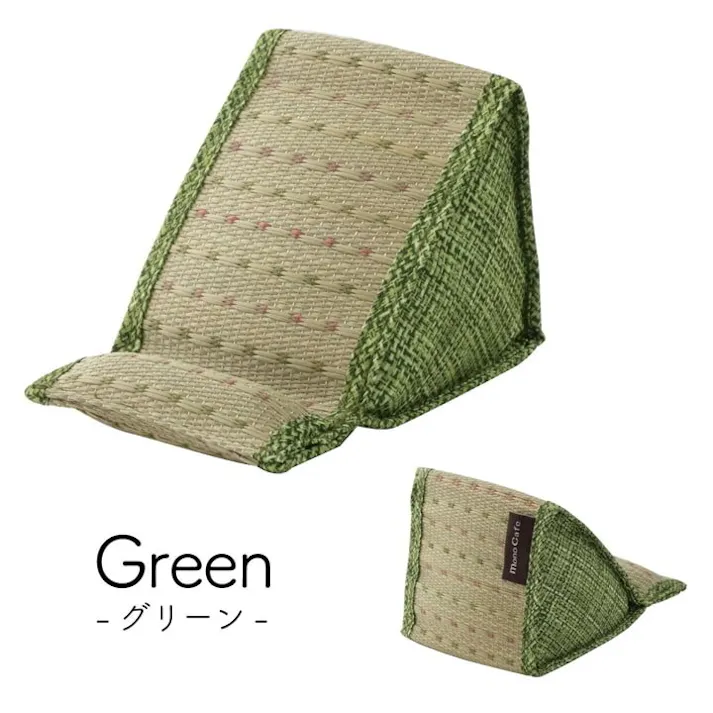 クリア スマホ用 スタンド い草 抗菌防臭 シンプル 小林製薬コバガード使用 約12×20×11cm ブラウン【別送品】