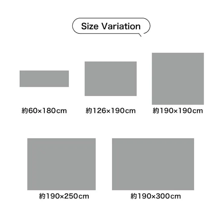 クリア ラグ 小林製薬 持続性抗菌剤 KOBA-GUARD 制菌 抗菌防臭 滑り止め 不織布 夏 い草 グラデーション ブルー 約190×250cm 防音対策【別送品】