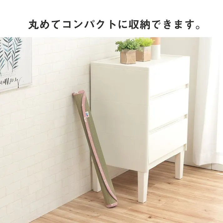 デニムスター 日本製 い草 い草シーツ 子供用 お昼寝 シンプル 星柄 ピンク 約70×120cm ベビーシーツ 寝ござ 保育園【別送品】