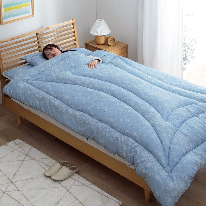 布団セット DCM 寝具6点セット/抗菌防臭 シングルロング グレー : DCM
