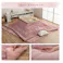 ラピアス こたつ布団 正方形 無地調 ダスティピンク 約205×205cm 節電アイテム 省エネ対策 暖房節約 4550317203336【別送品】