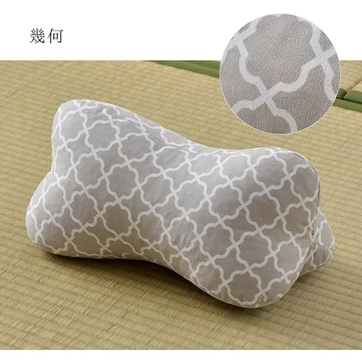 ほね枕 寝具 枕 くつろぐ もっちり 機能性 お昼寝 低反発チップ パイプ 日本製 足枕 約35×17cm カジュアル 睡眠改善 快眠グッズ【別送品】