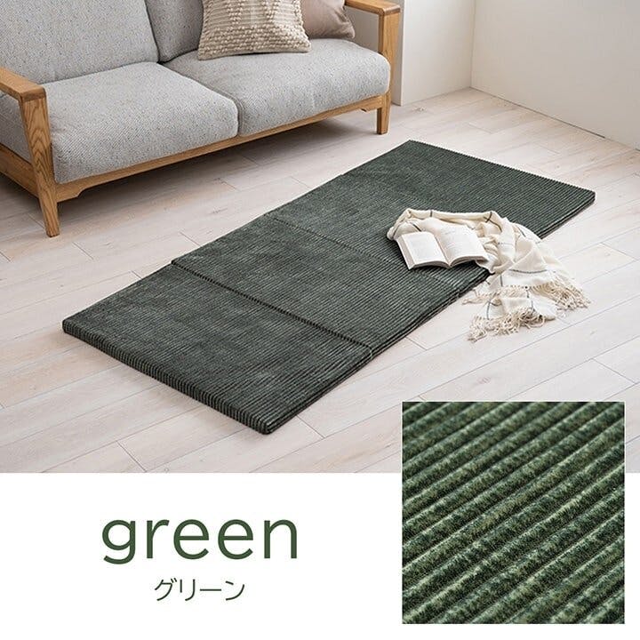 IKEHIKO グランド マット ごろ寝 4連 四つ折り 滑りにくい 防音