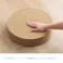 リラ スツール 竹 バンブー ホワイトインテリア 消臭 約38丸×8cm リビングインテリア 快適アイテム おしゃれ雑貨【別送品】