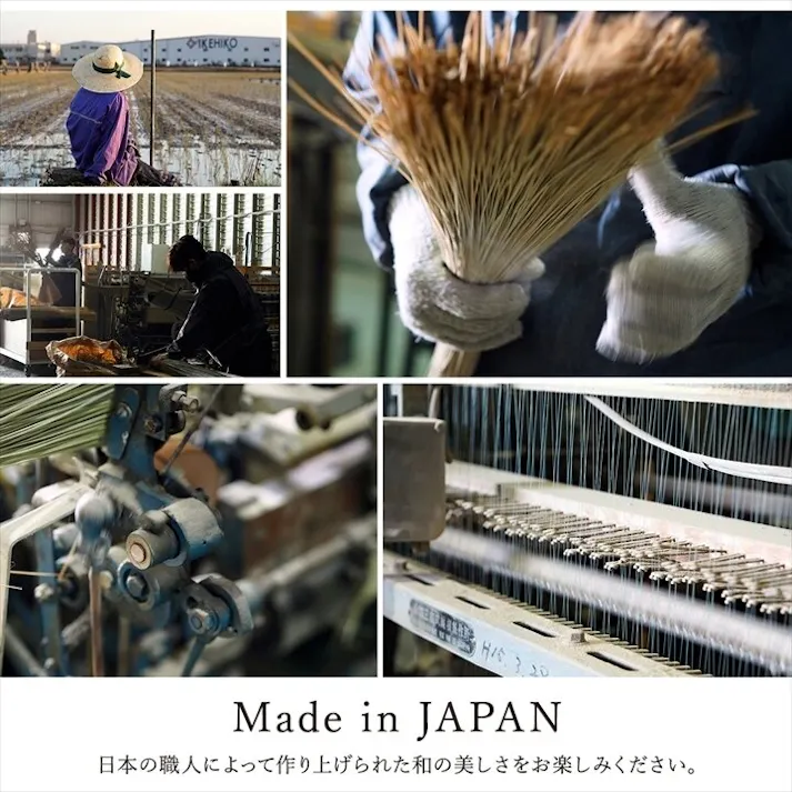 シンプルノア 置き畳 ユニット畳 システム畳 国産 日本製 ナチュラルスタイル い草 消臭 抗菌防臭 市松 ブラック 約82×82×2.3cm 9P 同色9枚組 防音対策【別送品】