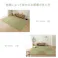 あぐら 置き畳 半畳 国産 い草 簡単 和室 ブラウン 約82×82cm 12枚組 防音対策 ジョイント 和モダン カーペット下畳【別送品】