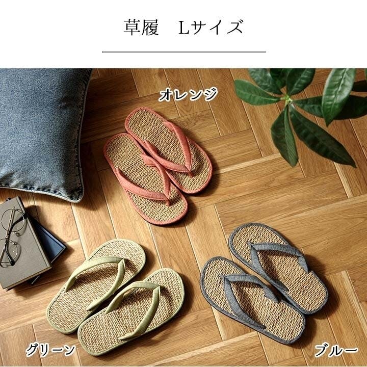 ルーチェ 草履 紳士用 男性用 メンズ 箱付七島い草 ベトナム製 ギフト