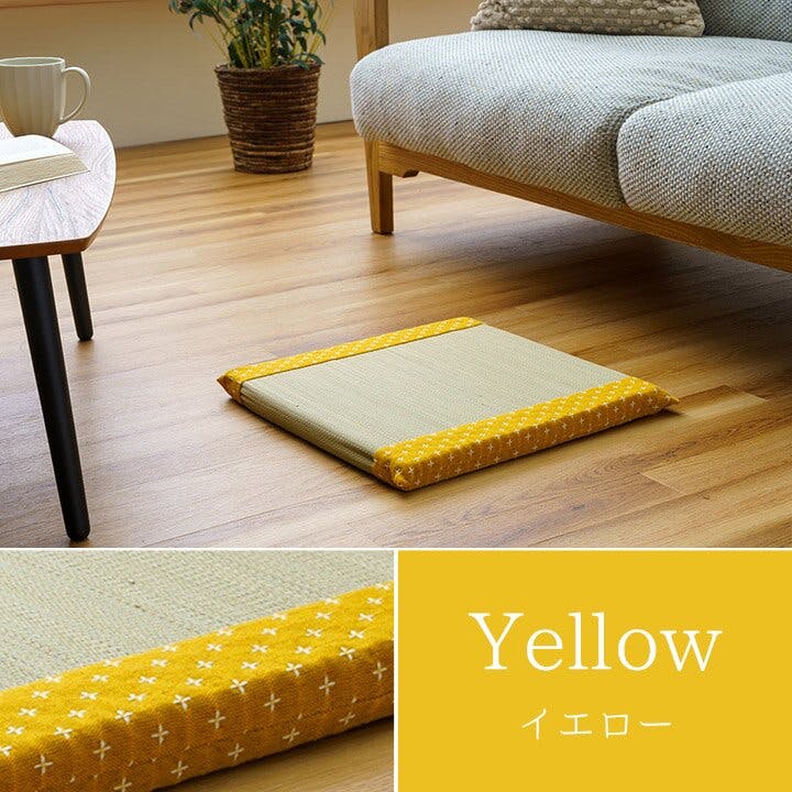 ジョイントクッション JQ-45 9枚セット 色 アイボリー サイズ 厚10mm×タテ450mm×ヨコ450mm／枚 9枚セット寸法（1350mm×1350mm） 〔洗える〕 ...〔代引不可〕 ジョイントクッション JQ-45 9枚セット 色 アイボリー サイズ 厚10mm