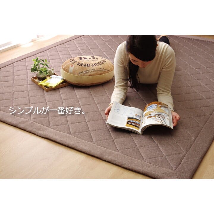 【新品・未使用】綿麻素材を使った2重ガーゼのキルトラグ 約190×190　２帖 新品・未使用】綿麻素材を使った2重ガーゼのキルトラグ 約190