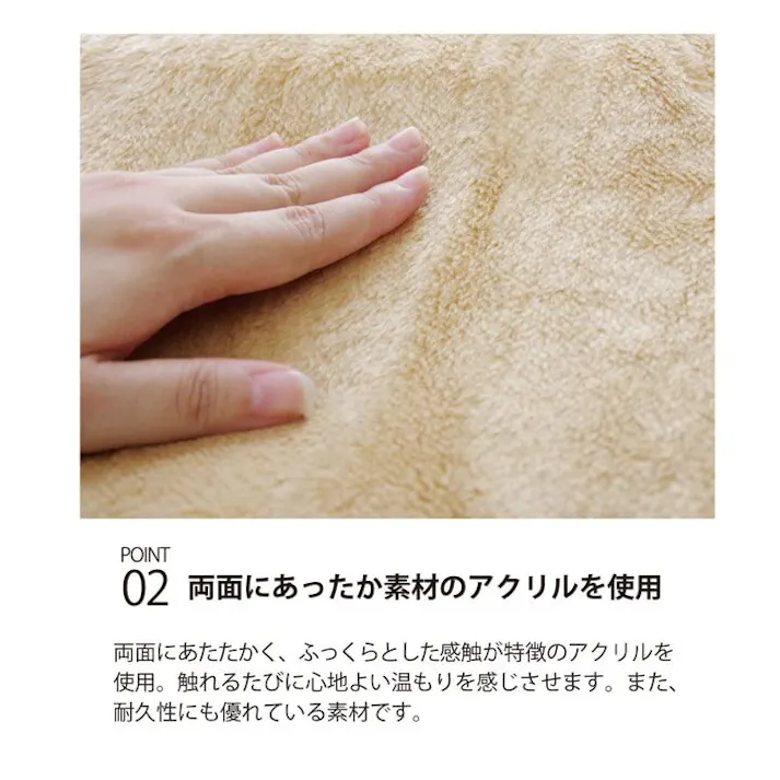 アクリルハイタイプ中掛(ボックス) ハイタイプ(高脚)用 こたつ中掛け毛布 洗える 『ハイタイプ中掛(BOX)』 約90×90×65cm ボックスタイプ 節電アイテム 省エネ対策 暖房節約 4956642043966【別送品】