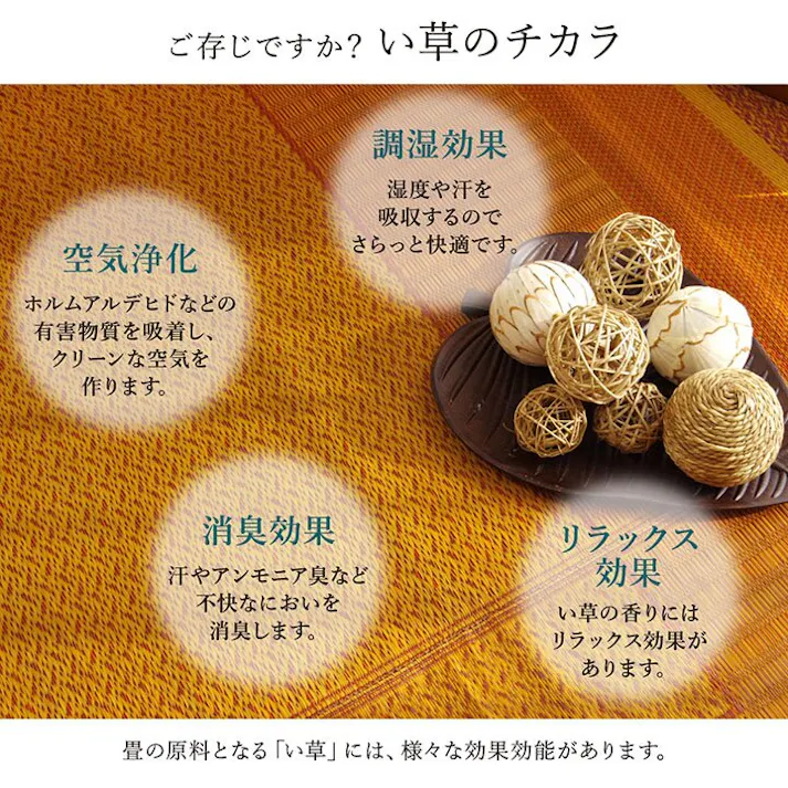 ランクス ラグ 国産 純国産 日本製 い草 モダン 抗菌防臭 自然素材 ワイン 約191×250cm 防音対策 モダン リビング 夏用涼しい【別送品】