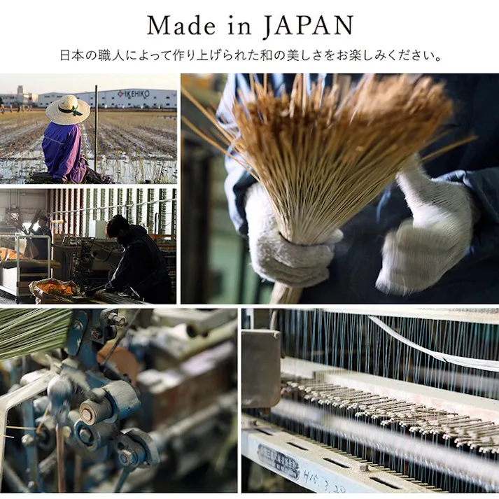 ソリッド ラグ い草 国産 純国産 日本製 シンプル 無地風 抗菌防臭 自然素材 ウレタン ダークブラウン 約191×250cm 防音対策【別送品】