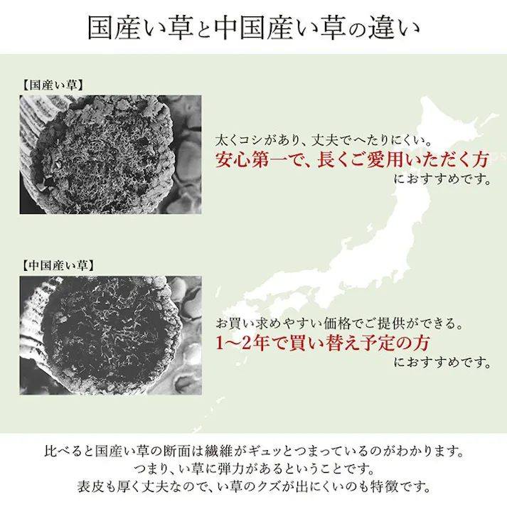 京刺子 ラグ い草 国産 純国産 日本製 モダン 抗菌防臭 自然素材 パッチワーク 不織布 ブルー 約191×250cm 防音対策【別送品】