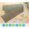 ドロップ キッチンマット 240 い草ドット柄 マルチ 約60×240cm (裏面:滑りにくい加工)【別送品】