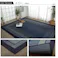 ランクス ラグ 国産 純国産 日本製 い草 モダン 抗菌防臭 自然素材 ネイビー 約191×300cm 防音対策 モダン リビング 夏用涼しい【別送品】