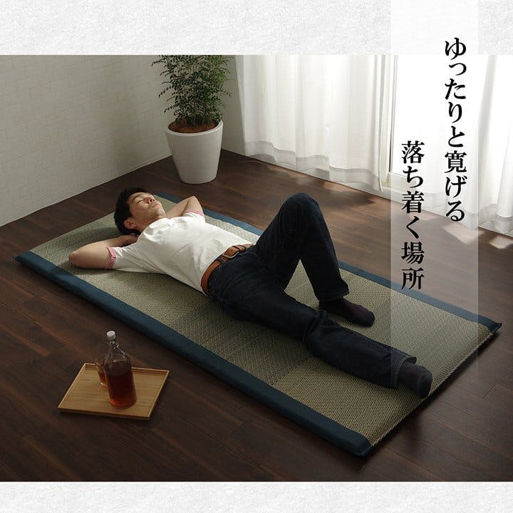 EN 孤独/Solitude 3枚セット IKEHIKO ノア い草 い草マット 国産 ごろ寝マット くつろぎ
