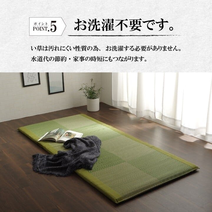 EN 孤独/Solitude 3枚セット IKEHIKO ノア い草 い草マット 国産 ごろ寝マット くつろぎ