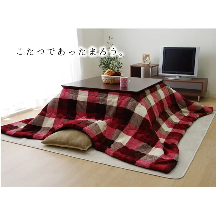 ジャーナル 洗える こたつ布団 正方形単品 薄掛けタイプ グリーン 約200cm丸 節電アイテム 省エネ対策 暖房節約 4956642754671【別送品】