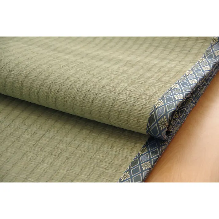 柿田川 純国産 い草 上敷き カーペット 糸引織 江戸間8畳(約352×352cm) 防音対策【別送品】