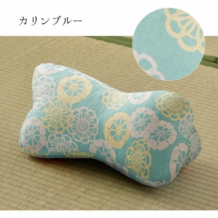 ほね枕 寝具 枕 くつろぐ もっちり 機能性 お昼寝 低反発チップ パイプ 日本製 足枕 約35×17cm ねこピンク【別送品】