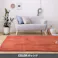 ノート2IM オレンジ 130×185cm 1271060201801 カーペット 無地カーペット フランネル【別送品】
