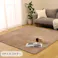 MAXリラ アイボリー 185×185cm 1280130141203 カーペット 無地カーペット フランネル【別送品】