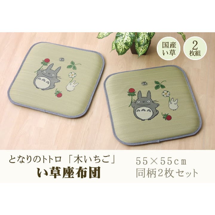 IKEHIKO イケヒコ となりのトトロ 55×55cm 2枚組 1130670011905